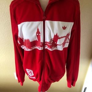 Vintage Adidas Track Suit Jacket- LONDON